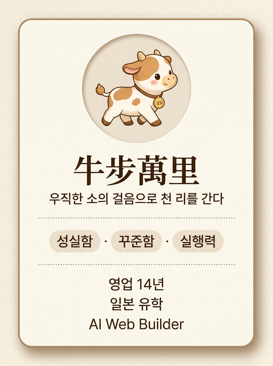 우보만리 커리어 카드